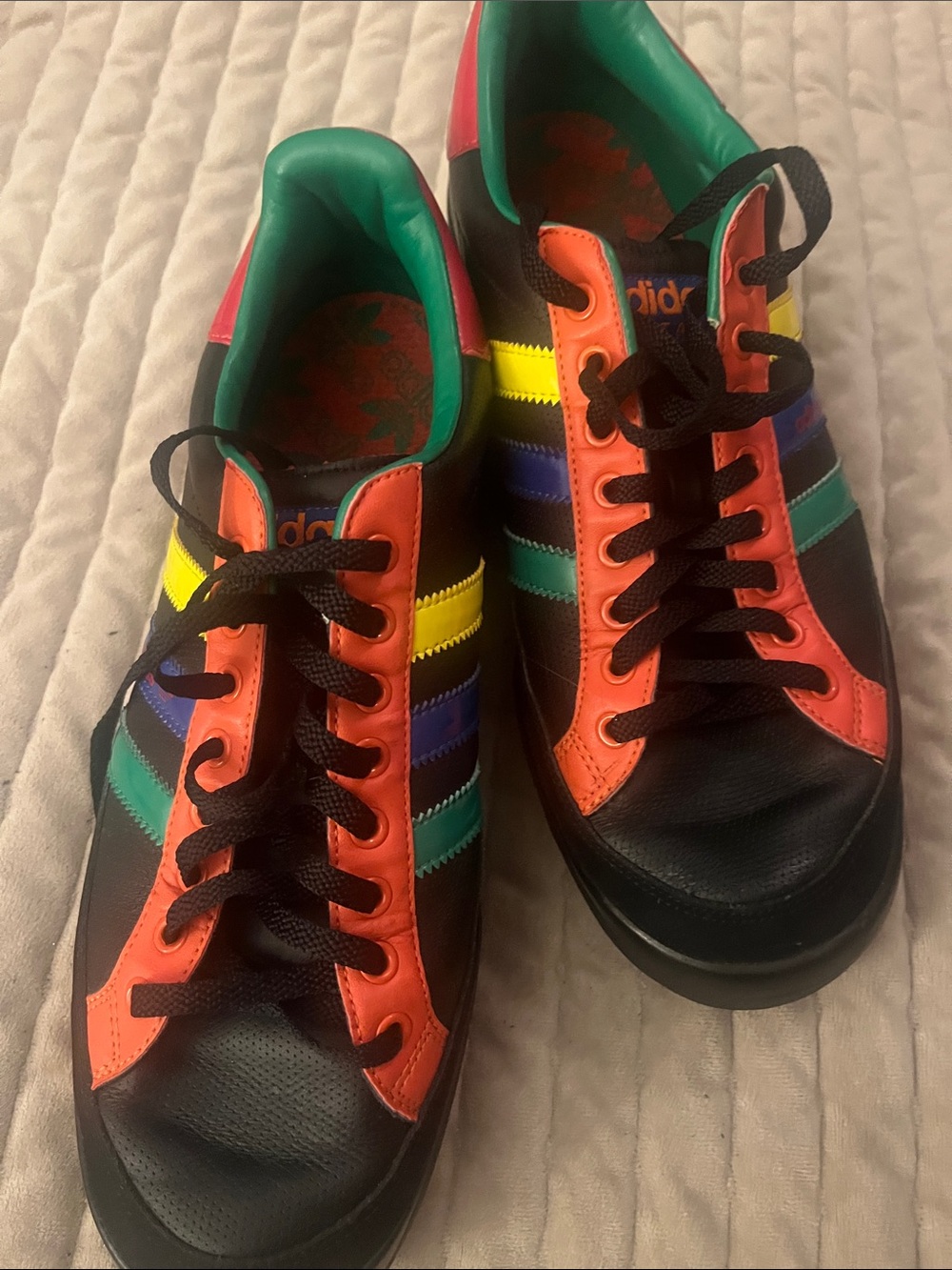 Adidas Originals Nastase 2007 “Rasta” Multicolor Sneakers Men’s 11